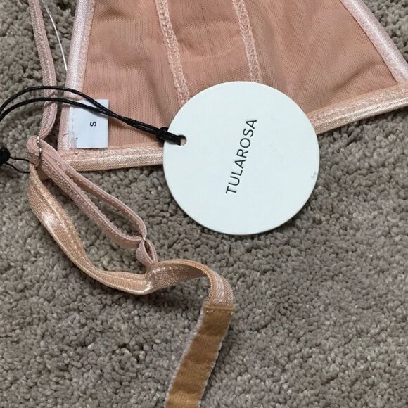 New. Tularosa lace-up bra top. NWT - Picture 5 of 5